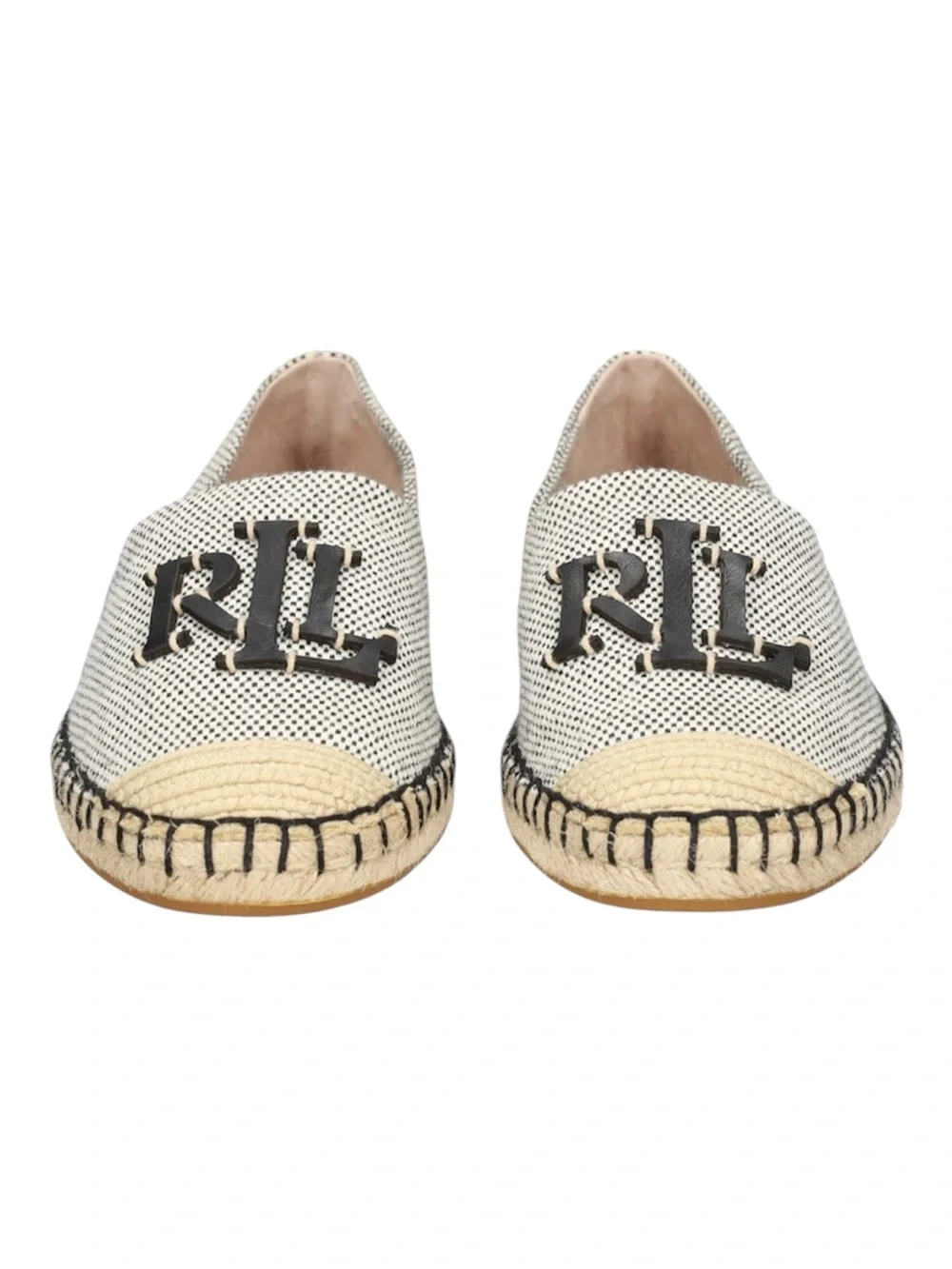 Lauren Ralph Lauren Cameryn III Canvas Espadrilles - Size 7.5